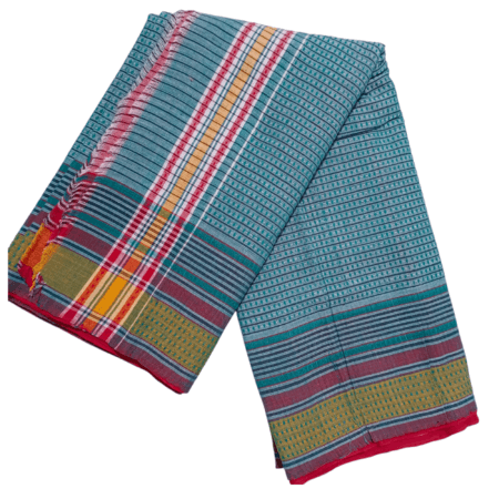 Pure Cotton Handloom Bath Towel Bankura Gamcha